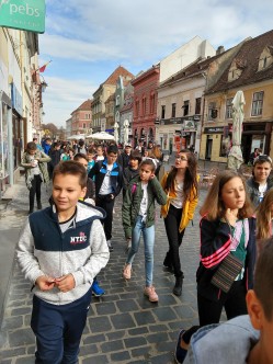 The youth of Cluj were abundant and curious about their changing world.